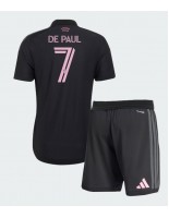 Inter Miami Rodrigo De Paul #7 Vieraspaita Lasten 2026-27 Lyhythihainen (+ shortsit)